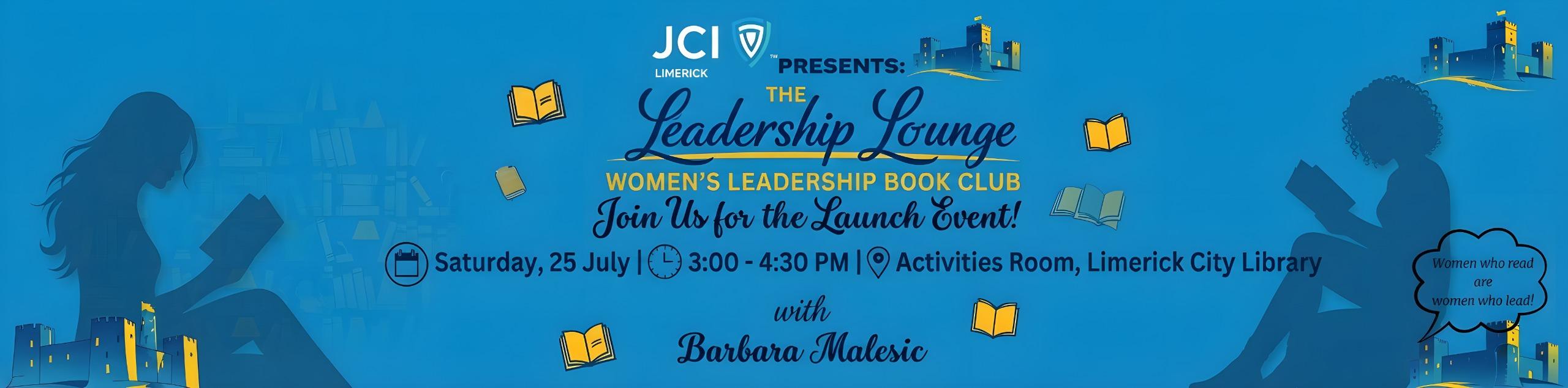 JCI Limerick Leadership Lounge &ndash; Women's Book Club  Image
